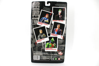 Barbara Gordon Batgirl DC Direct Unmasked Secret Files Series 2 — Card Back