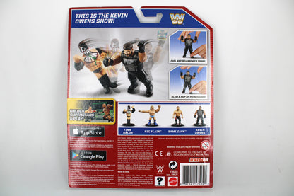 Kevin Owens WWE Retro 2017 Figure — Card Back