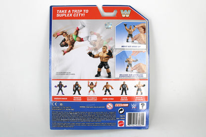 Brock Lesnar WWE Retro 2016 Figure — Card Back with Suplex City Header and Series Lineup
