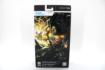 Batman Sinestro Corps DC Multiverse Gold Label Figure — Card Back