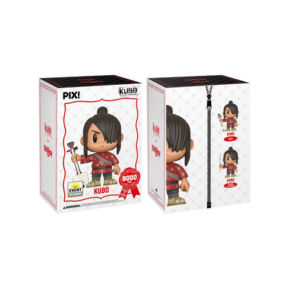 Kubo PIX! Vinyl Figure Box Front and Side View Showing Standard and Chase Variants