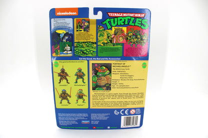 Michaelangelo TMNT Retro Classic 2021 Carded Figure — Card Back