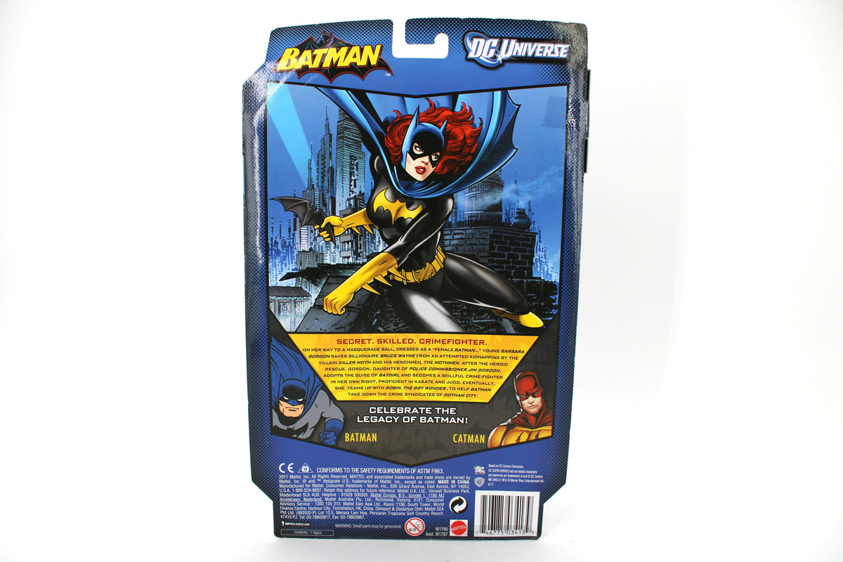 Batgirl DC Batman Legacy Edition Series 2 Figure — Card Back View