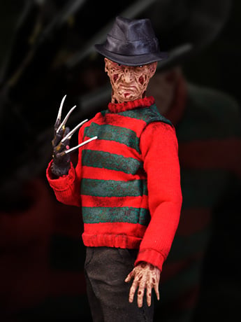 Freddy Krueger One:12 Collective 6-Inch Figure — Front View Standing Pose