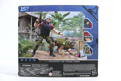 Law & Order G.I. Joe Classified Series #157 Deluxe Two-Pack — Box Back View