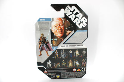Concept Han Solo Star Wars 30th Anniversary 3.75-Inch Carded Figure — Card Back