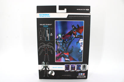 Batwoman Batman Beyond DC Multiverse Figure — Card Back with Collect to Build Diagram