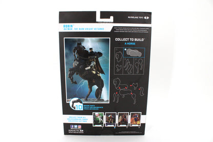 Robin DC Multiverse Dark Knight Returns 7-Inch Figure — Box Back with Collect to Build Horse Diagram