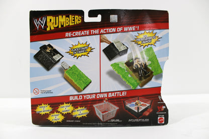 Undertaker WWE Rumblers Casket Match Playset 2010 — Card Back