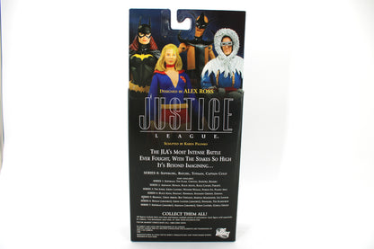 Batgirl DC Direct Justice League Series 8 Figure — Card Back Detail