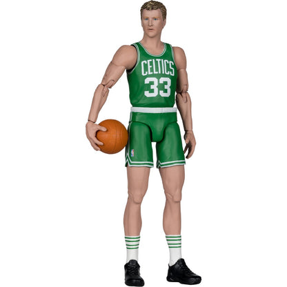 Larry Bird NBA SportsPicks Legends 6-Inch Figure — Front View Holding Basketball