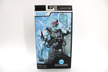 Mister Freeze DC Multiverse 7-Inch Figure — Card Back