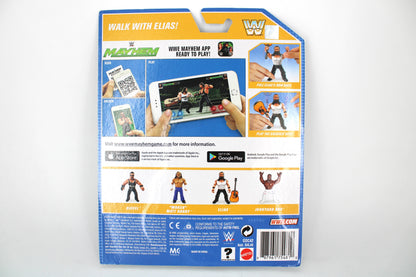 Elias WWE Retro Action 2019 Figure — Card Back with Wave-Mates Display
