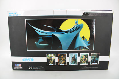 Batman Year Two DC Multiverse Gold Label Figure — Box Back with Promotional Artwork and Five Collectible Trading Card Thumbnails