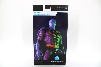 Batman Speeding Bullets DC Multiverse 7-Inch Figure — Card Back