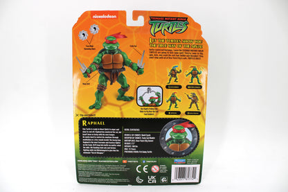 Raphael TMNT 2003 Classic Basic Figure 2023 Re-Issue — Card Back