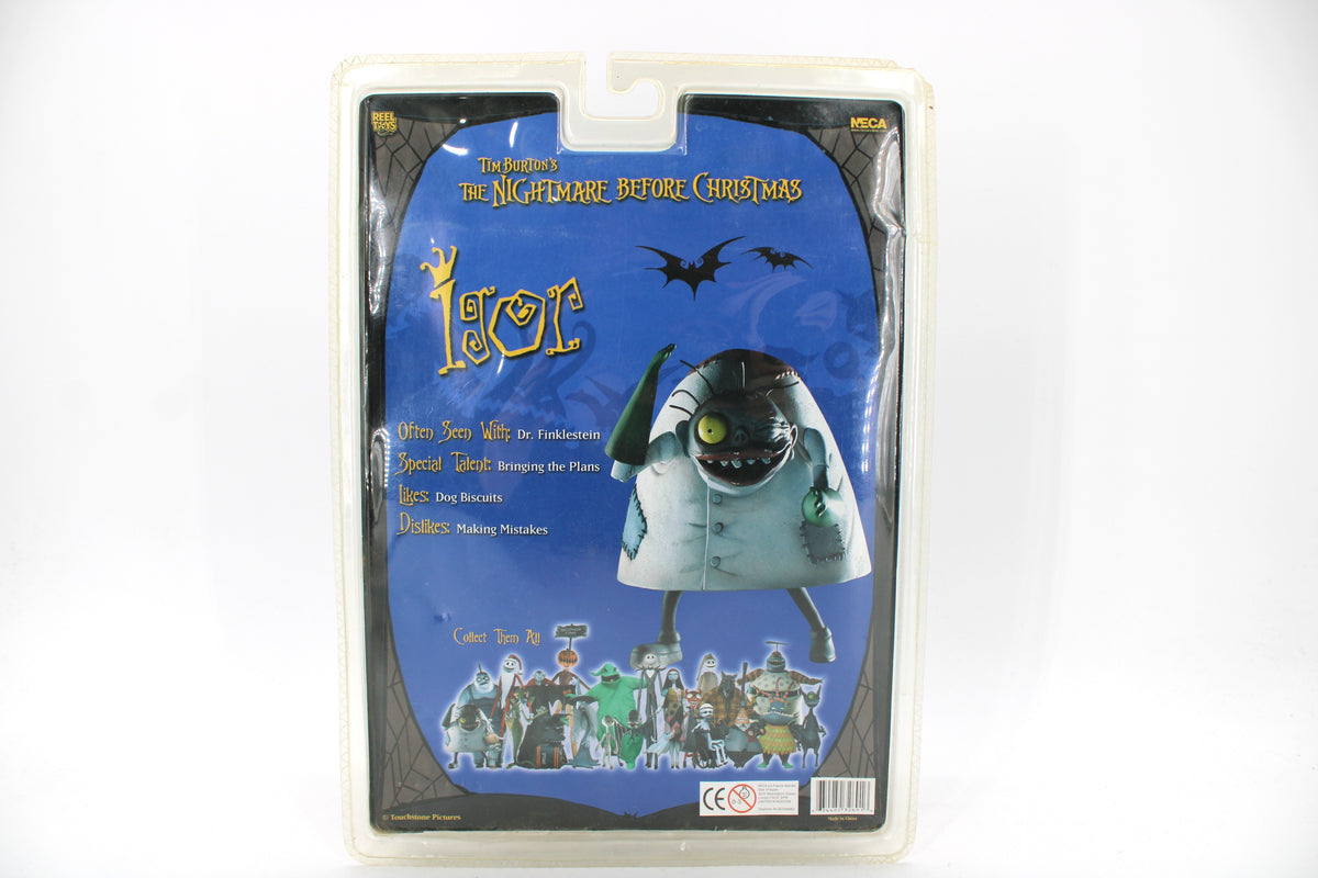 Igor NECA Reel Toys Nightmare Before Christmas Series 4 2006 — Card Back