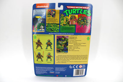 Donatello TMNT 2021 Retro Reissue — Card Back with Portrait Bio Panel