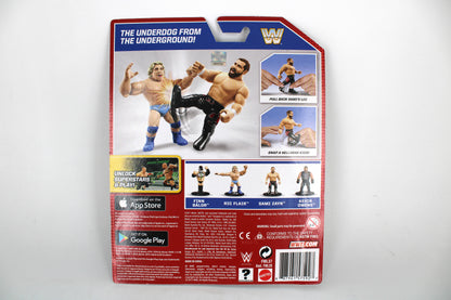 Sami Zayn WWE Retro Series 4 2017 Carded Figure — Card Back