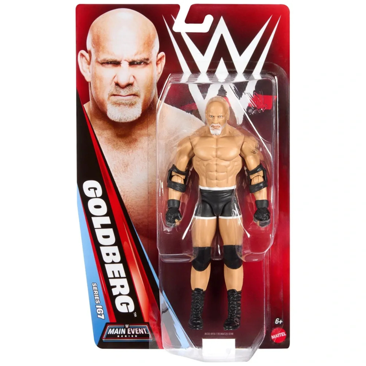 Goldberg WWE Main Event Series 167 6-Inch Figure — Card Front View