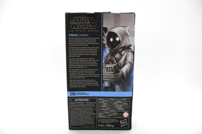 Teeka Jawa Star Wars Black Series Obi-Wan Kenobi #05 — Card Back
