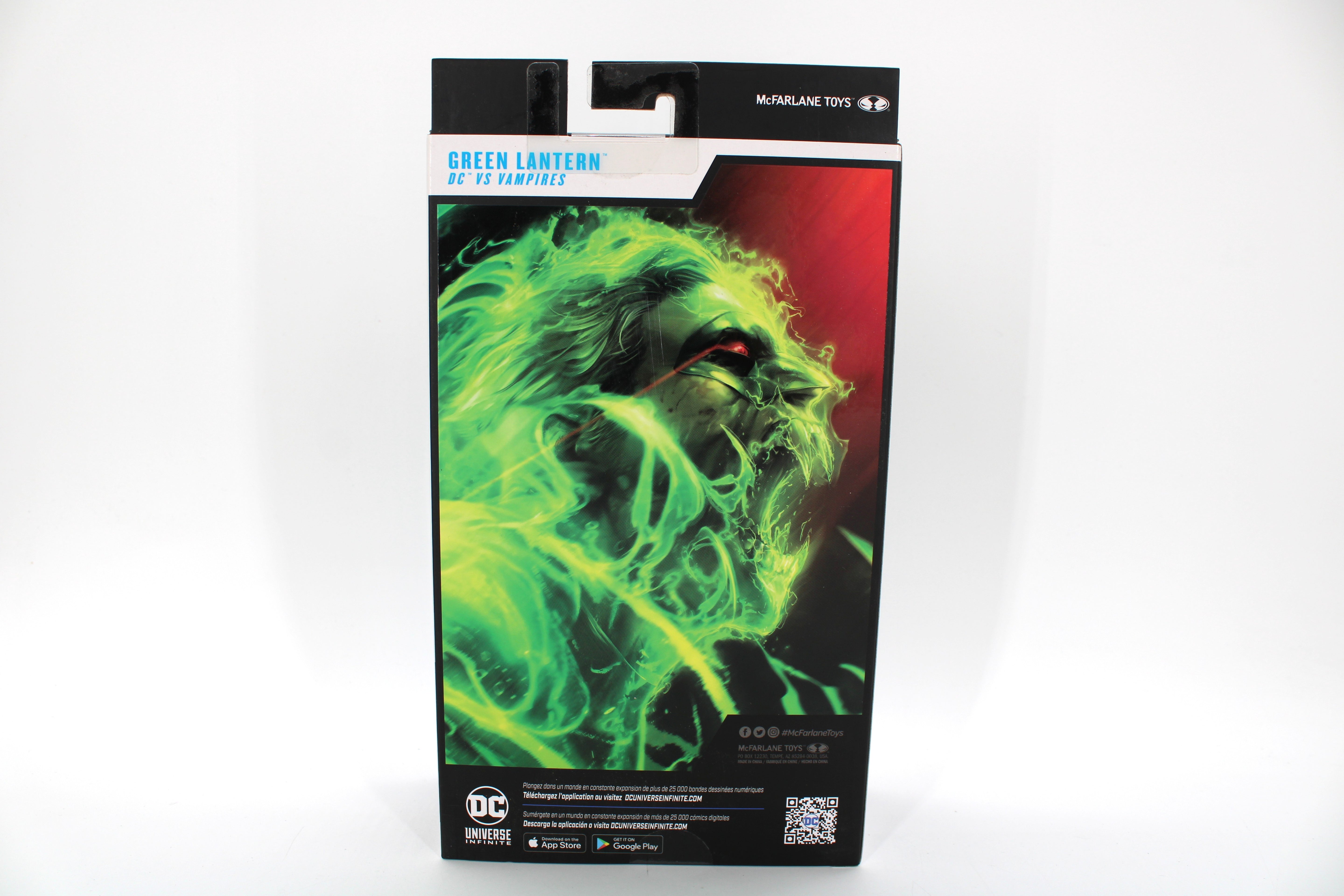 Green Lantern DC vs. Vampires DC Multiverse Gold Label 7-Inch Figure — Card Back