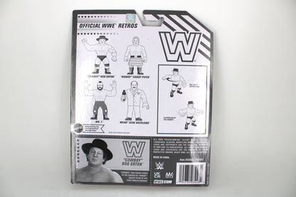 Cowboy Bob Orton WWE Retro 2021 Carded Figure — Card Back