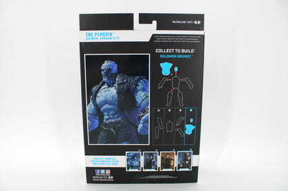 Penguin DC Multiverse Arkham City 7-Inch Figure — Card Back with Solomon Grundy BAF Diagram