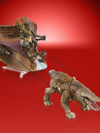 Orray & Geonosian Picador Vintage Collection 3.75-Inch Set — Dynamic Pose with Orray Lowered and Chariot Raised