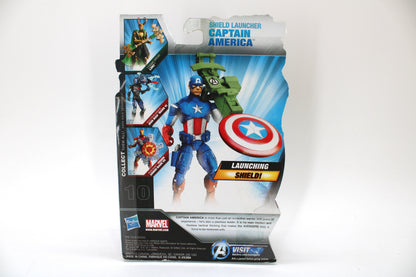 Captain America Avengers Movie Series 2011 Hasbro 3.75-Inch Figure — Card Back