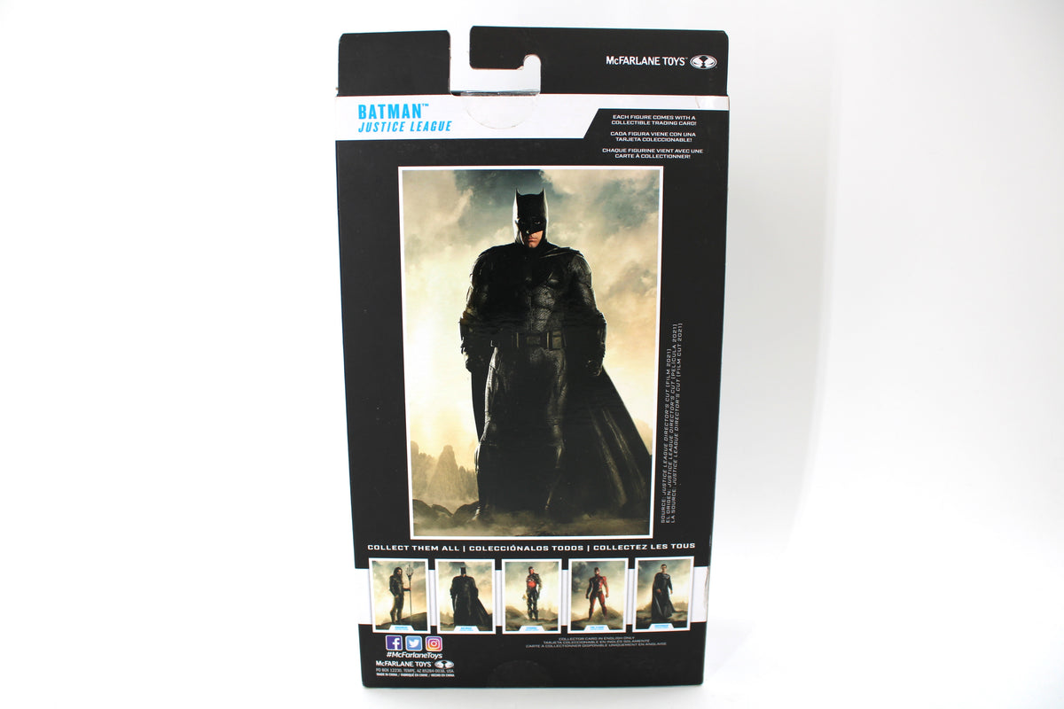 Batman DC Multiverse Justice League 2021 McFarlane Figure — Card Back