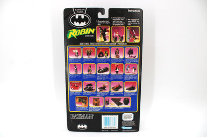 Robin Batman Returns Kenner 1991 Carded Figure — Card Back
