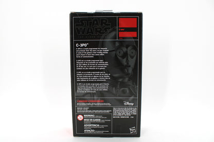 C-3PO Star Wars Black Series 6-Inch Figure 2016 — Box Back View
