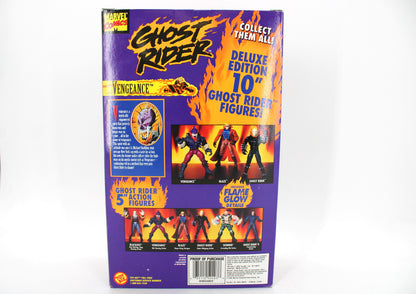 Vengeance Ghost Rider Deluxe Edition 1995 10-Inch Figure — Card Back