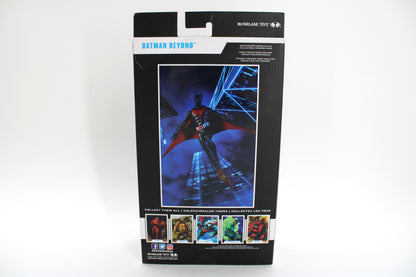 Batman Beyond DC Multiverse Figure — Card Back with Artwork and Collect Them All Lineup