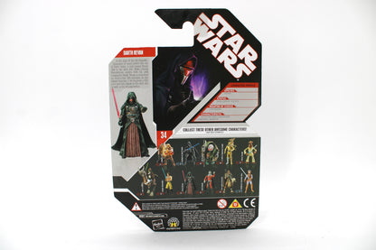 Darth Revan Star Wars 30th Anniversary 3.75-Inch Carded Figure — Card Back