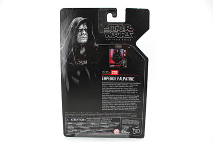 Emperor Palpatine Black Series Archive 6-Inch Figure — Card Back View