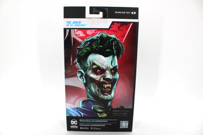 Joker DC Vs. Vampires DC Multiverse Gold Label 7-Inch Figure — Box Back with Vampire Comic Art