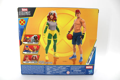 Gambit & Rogue X-Men '97 Marvel Legends 6-Inch 2-Pack — Box Back View with Also Look For Panel