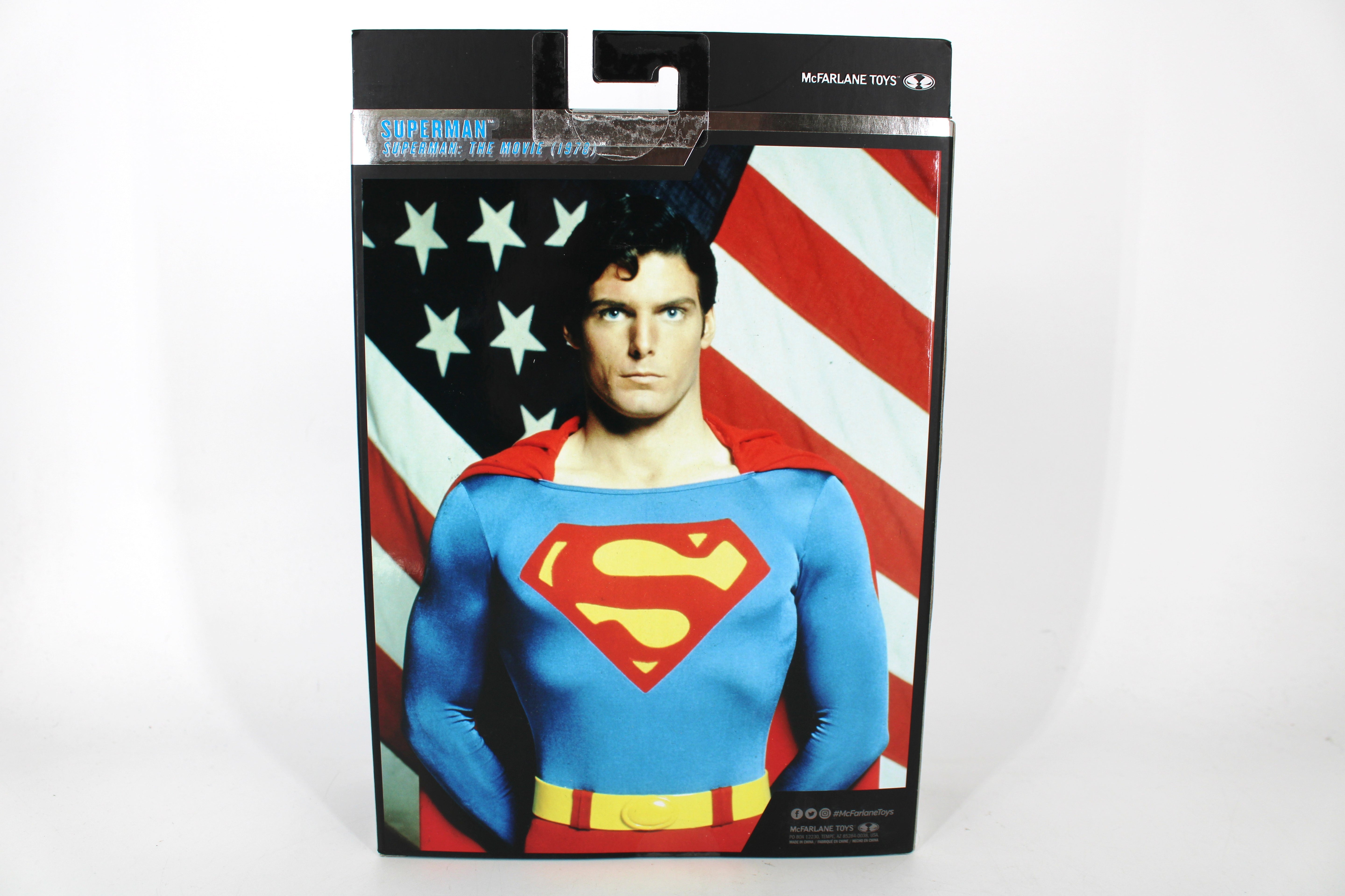 Superman DC Multiverse Collector Edition 1978 — Card Back with Christopher Reeve Photo