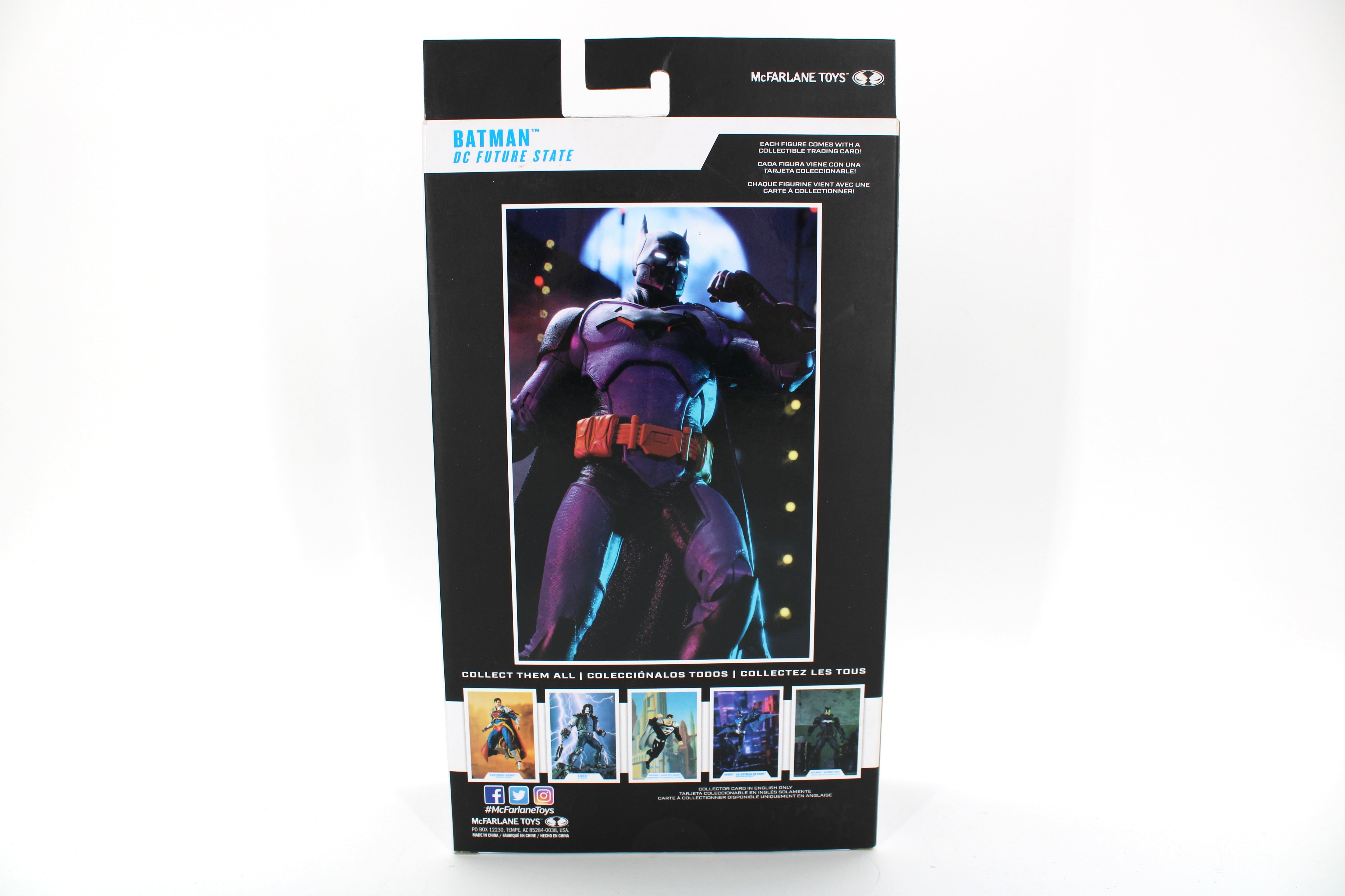 Batman DC Future State DC Multiverse 7-Inch Figure — Card Back