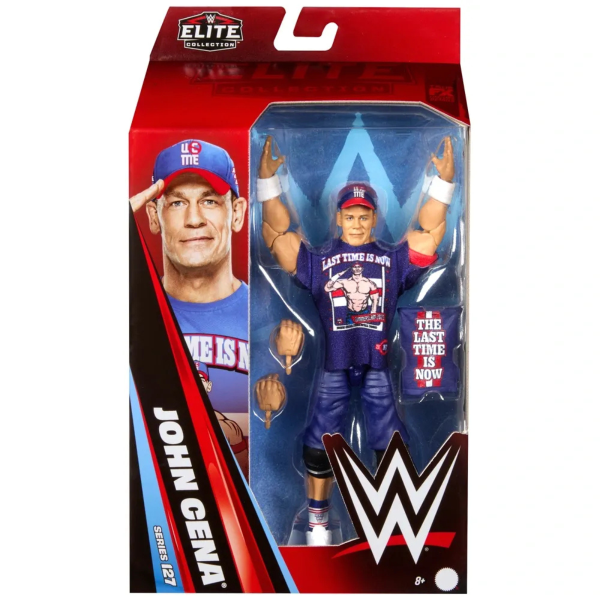 John Cena WWE Elite Series 127 6-Inch Figure — Box Front View