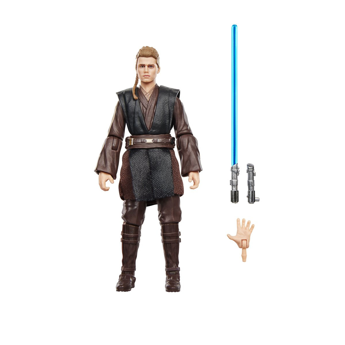 Anakin Skywalker Padawan Vintage Collection 3.75-Inch Figure — Front View with Accessories Included