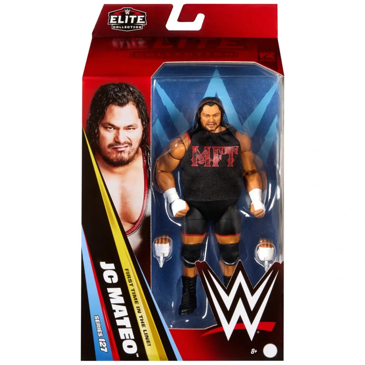 JC Mateo WWE Elite Series 127 6-Inch Figure — Box Front View