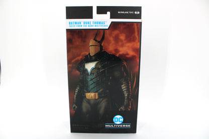 Batman Duke Thomas DC Multiverse Figure — Box Back with Character Art