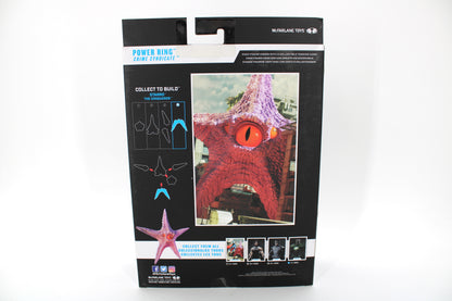 Power Ring Crime Syndicate DC Multiverse Figure — Card Back with Starro BAF Diagram