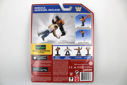 Seth Rollins WWE Retro Series 3 2017 Carded Figure — Card Back