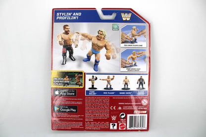 Ric Flair WWE Retro Series 4 2017 Carded Figure — Card Back