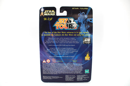 SK-Z38 Star Tours 2003 Hasbro Carded Figure — Card Back