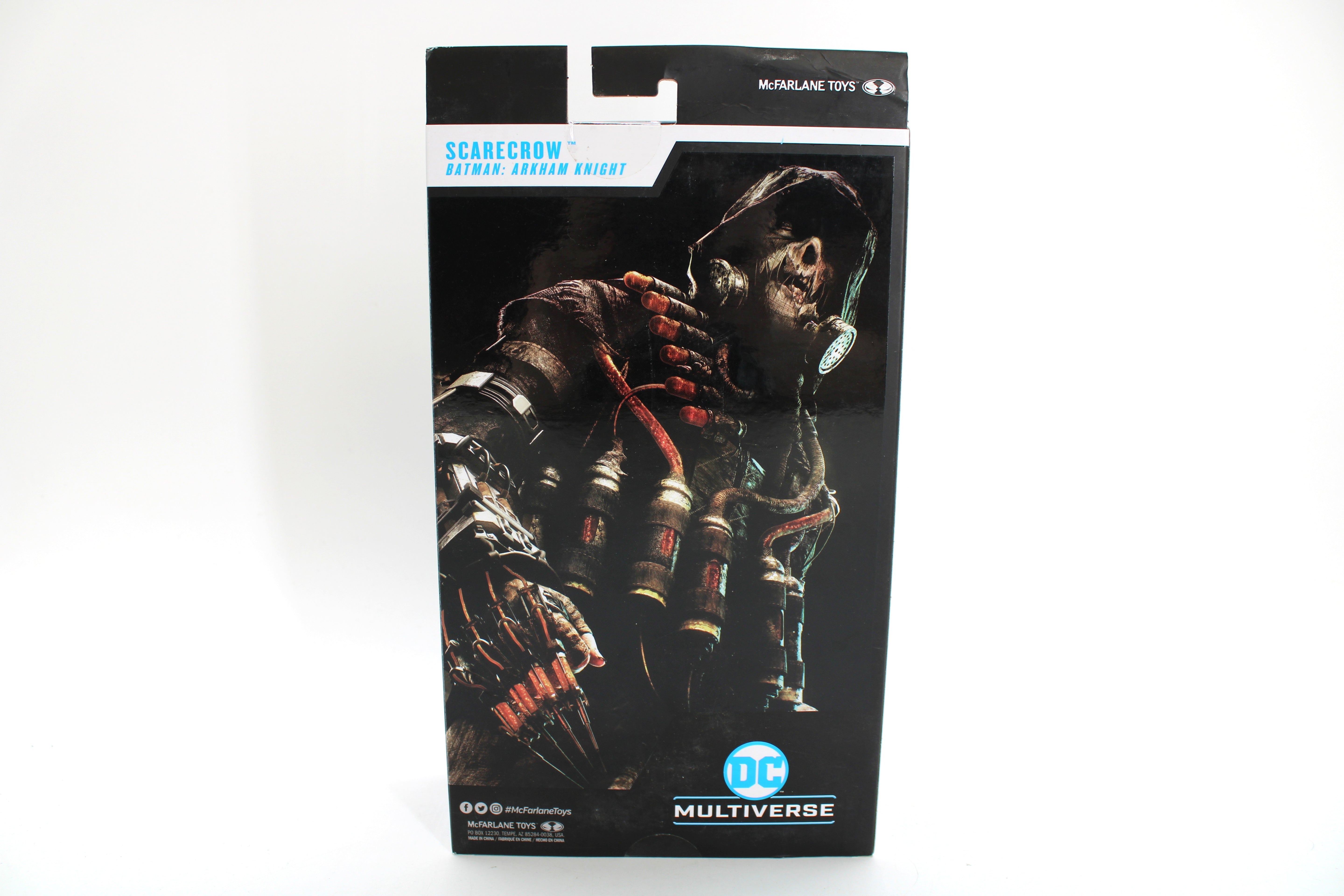 Scarecrow DC Multiverse Arkham Knight Gold Label 2022 — Card Back